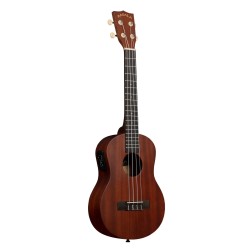 Makala Classic Series MK-T Tenor Acoustic Electric Ukulele - With Equalizer - Included Bag - Brown