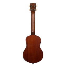 Makala Classic Series MK-T Tenor Acoustic Electric Ukulele - With Equalizer - Included Bag - Brown