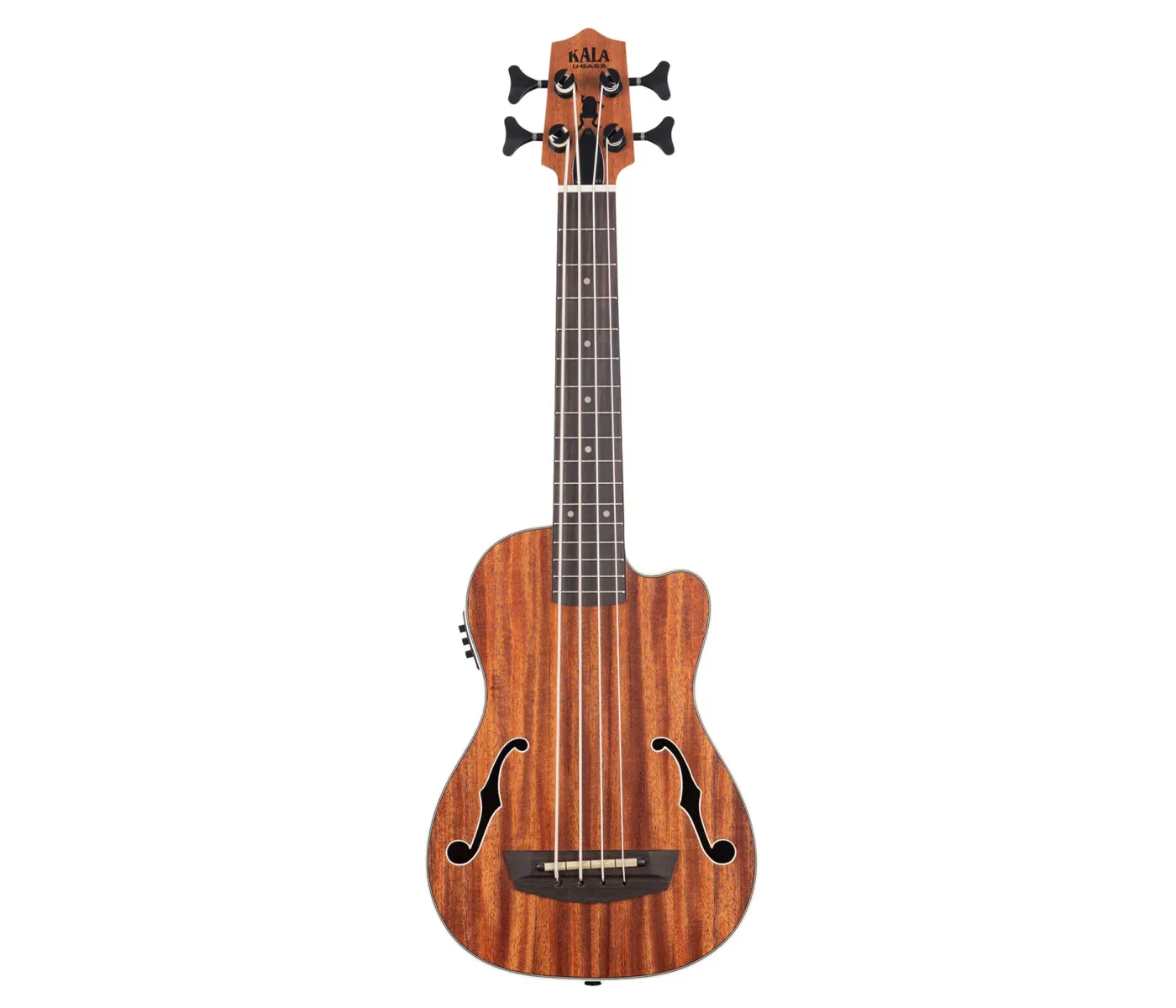 Kala Journeyman Acoustic-Electric U Bass with F-Holes - Ukulele Bass
