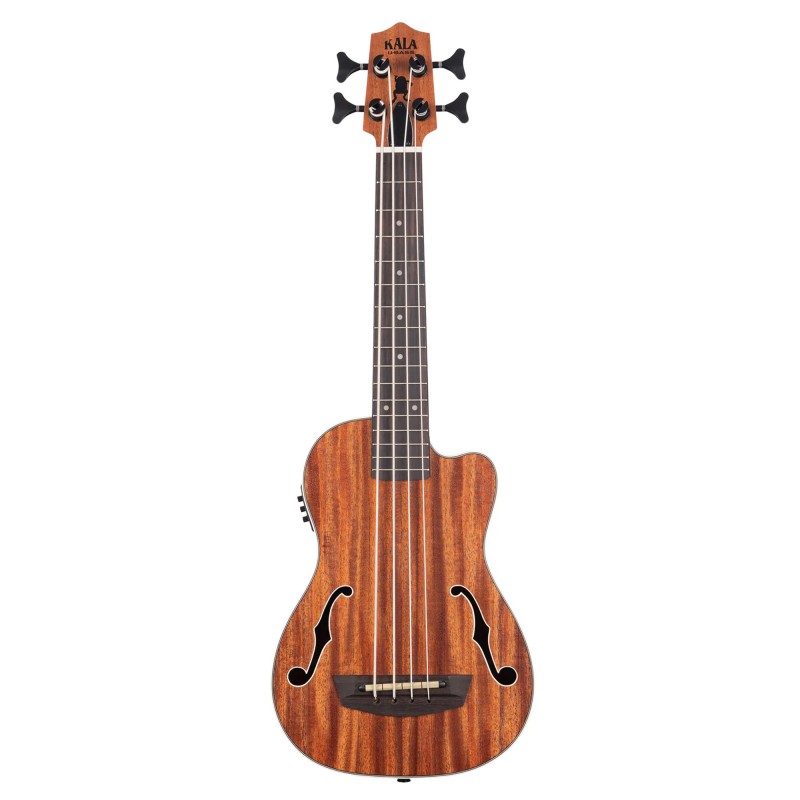 Kala Journeyman Acoustic-Electric U Bass with F-Holes - Ukulele Bass