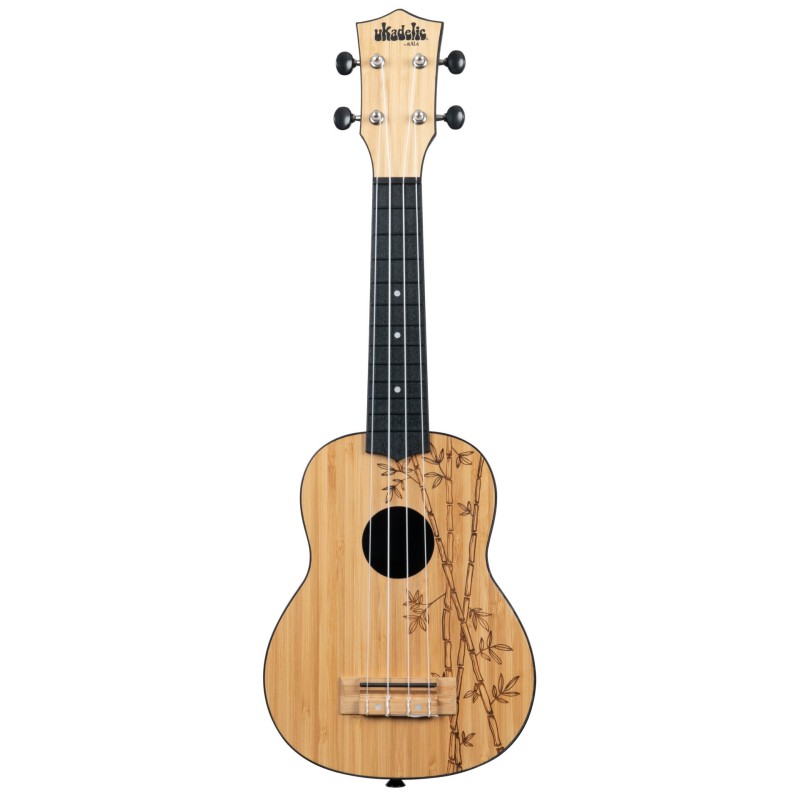 Kala Ukadelic Soprano Ukulele - Bamboo Top