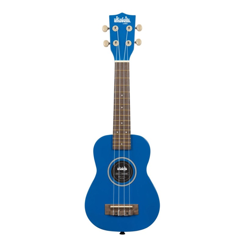 Kala Ukadelic Soprano Ukulele - Blue Ink