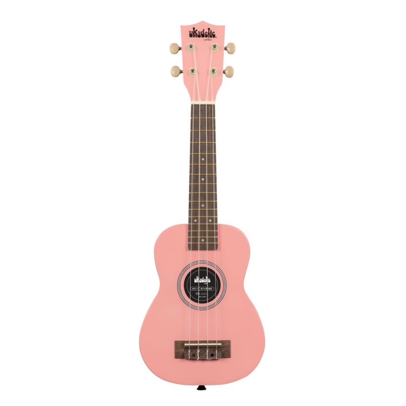 Kala Ukadelic Soprano Ukulele - Flamingo