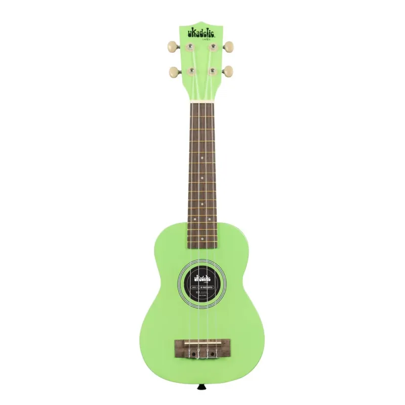 Kala Ukadelic Soprano Ukulele - Grasshopper