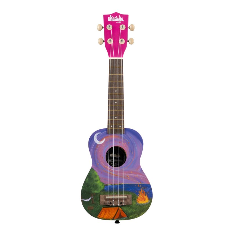 Kala Ukadelic Soprano Ukulele - Happy Camper