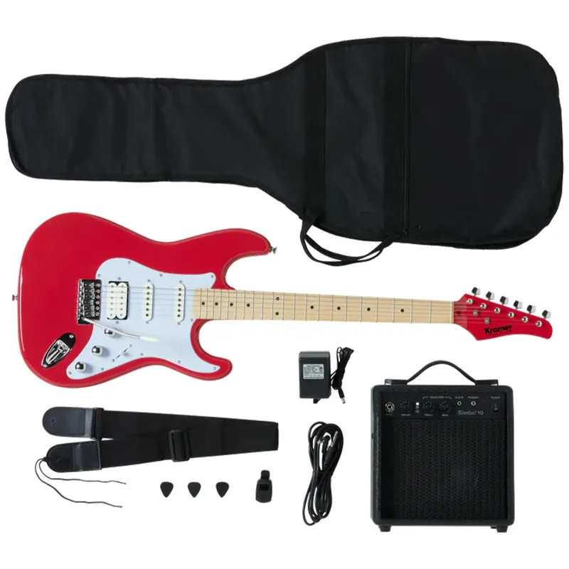 Kramer Player Pack Focus Electric Guitar - Red Kramer Player Pack Focus Electric Guitar - Red