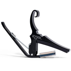 Kyser KG6BA Capo 6 String Black Acoustic - Black