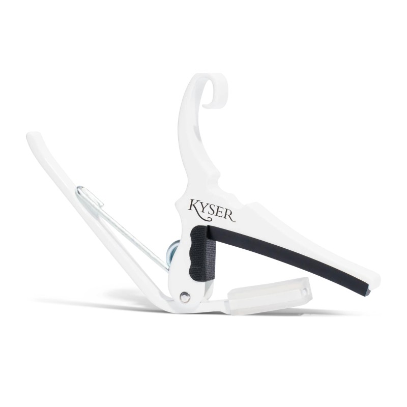 Kyser KG6WA Acoustic 6 Strings Quick-Change Capo - White