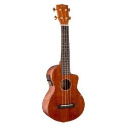 Mahalo MH2CEVNA Ukulele Concert Hano Elite Series Brown with Padded Bag