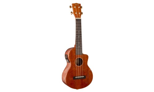 Mahalo MH2CEVNA Ukulele Concert Hano Elite Series Brown with Padded Bag