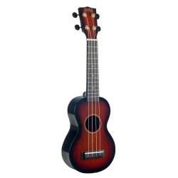 Mahalo MJ13TS Ukulele Soprano M1 Java Translucent Sunburst with Bag