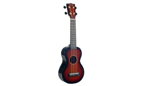 Mahalo MJ13TS Ukulele Soprano M1 Java Translucent Sunburst with Bag