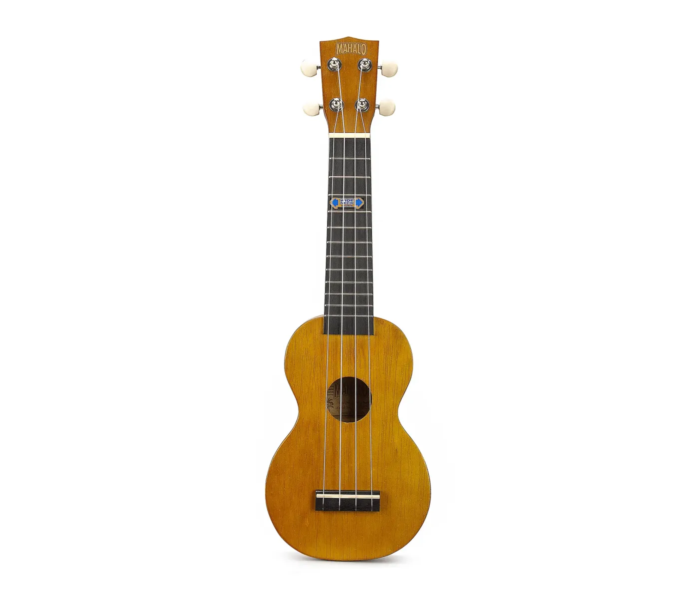 Mahalo Ukulele Soprano M1 Kahiko "K" Series Transparent Brown with Bag - B-Stock