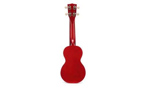 Mahalo MK1TRD Ukulele Soprano M1 Kahiko "K" Series Transparent Red with Bag