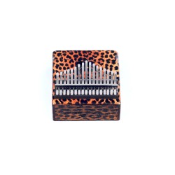 Mahalo MKA17CH Kalimba Cheetah Design Key of C with Bag