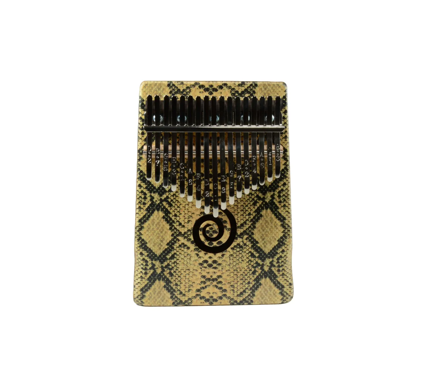 Mahalo MKA17PY Kalimba Python Design Key of C with Bag