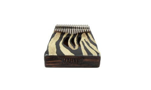 Mahalo MKA17ZE Kalimba Zebra Design Key of C with Bag