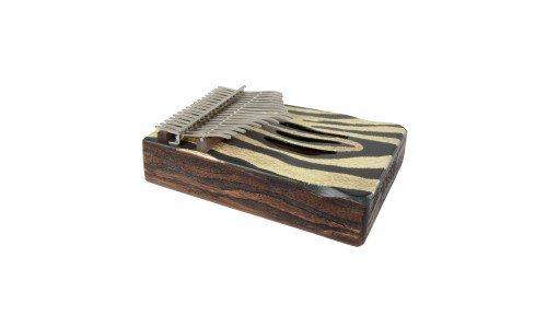 Mahalo MKA17ZE Kalimba Zebra Design Key of C with Bag