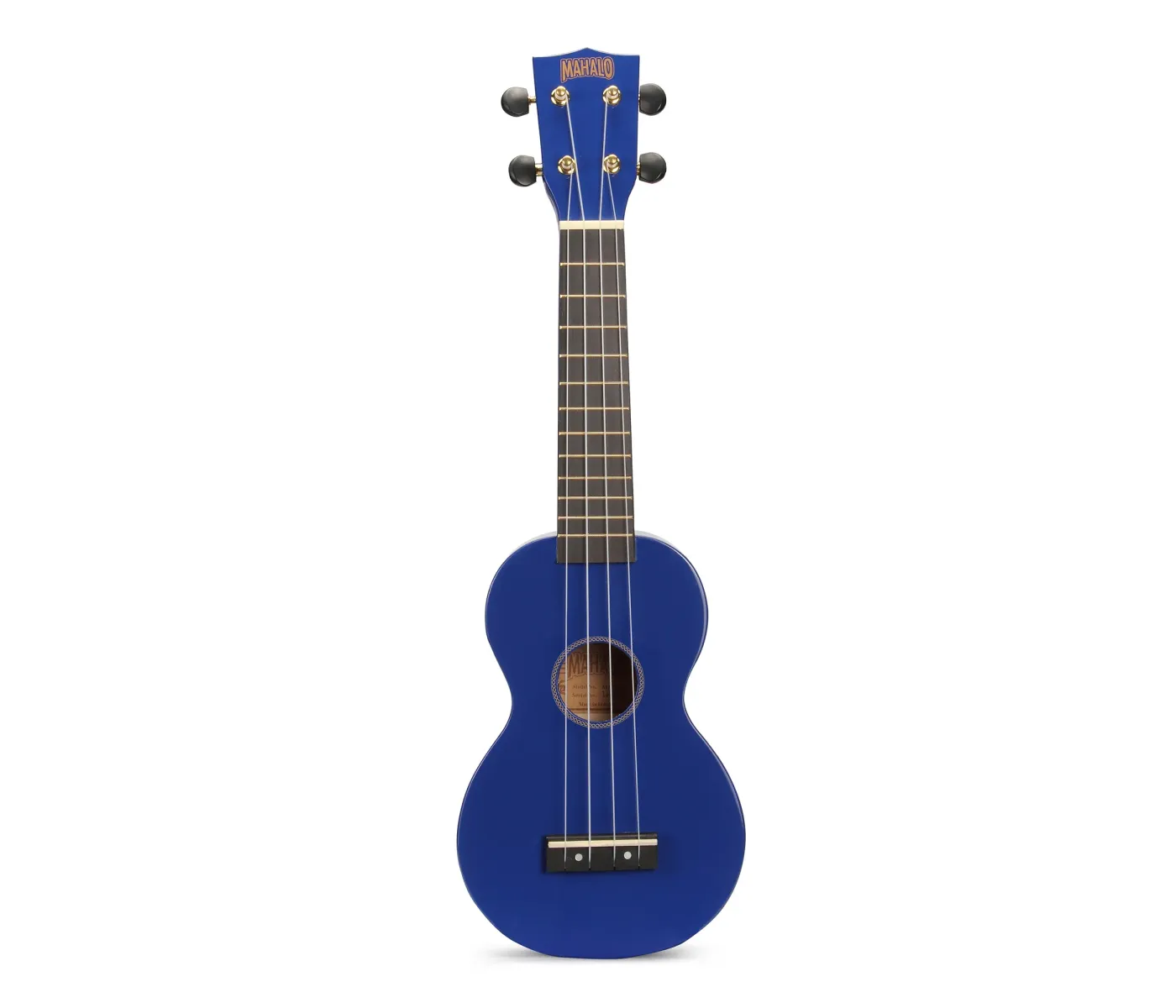 Mahalo MR1BU Ukulele Soprano M1 Rainbow "R" Series Blue with Bag Mahalo MR1BU Ukulele Soprano M1 Rainbow "R" Series Blue with Bag