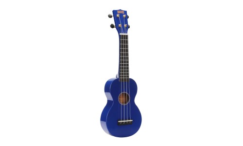 Mahalo MR1BU Ukulele Soprano M1 Rainbow "R" Series Blue with Bag