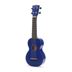 Mahalo MR1BU Ukulele Soprano M1 Rainbow "R" Series Blue with Bag