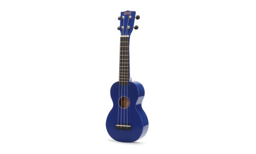 Mahalo MR1BU Ukulele Soprano M1 Rainbow "R" Series Blue with Bag