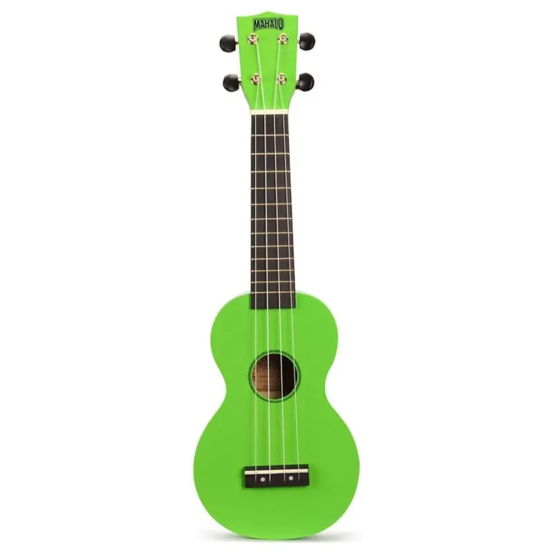 Mahalo MR1GN Ukulele Soprano M1 Rainbow "R" Series Green with Bag Mahalo MR1GN Ukulele Soprano M1 Rainbow "R" Series Green with Bag