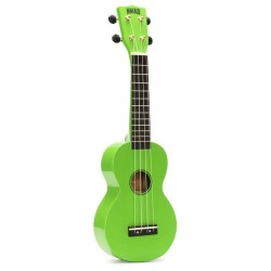 Mahalo MR1GN Ukulele Soprano M1 Rainbow "R" Series Green with Bag