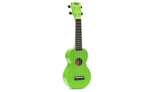 Mahalo MR1GN Ukulele Soprano M1 Rainbow "R" Series Green with Bag