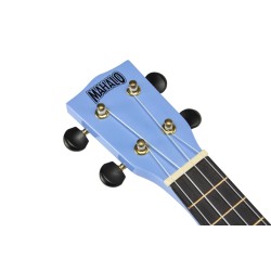 Mahalo MR1LBU Ukulele Soprano M1 Rainbow "R" Series Light Blue with Bag