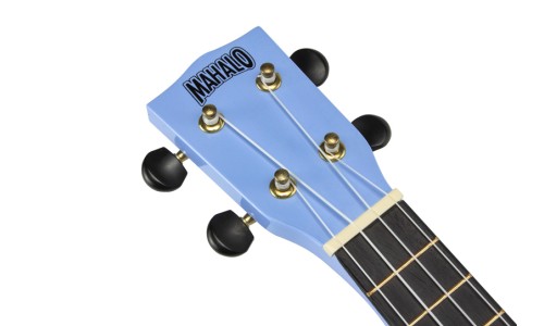 Mahalo MR1LBU Ukulele Soprano M1 Rainbow "R" Series Light Blue with Bag