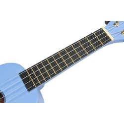 Mahalo MR1LBU Ukulele Soprano M1 Rainbow "R" Series Light Blue with Bag