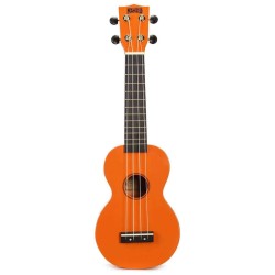 Mahalo MR1OR Ukulele Soprano M1 Rainbow "R" Series Orange with Bag