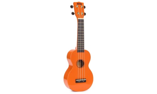 Mahalo MR1OR Ukulele Soprano M1 Rainbow "R" Series Orange with Bag