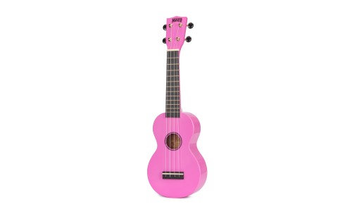 Mahalo MR1PK Ukulele Soprano M1 Rainbow "R" Series Pink with Bag