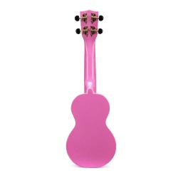 Mahalo MR1PK Ukulele Soprano M1 Rainbow "R" Series Pink with Bag