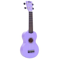 Mahalo MR1PP Ukulele Soprano M1 Rainbow "R" Series Purple with Bag