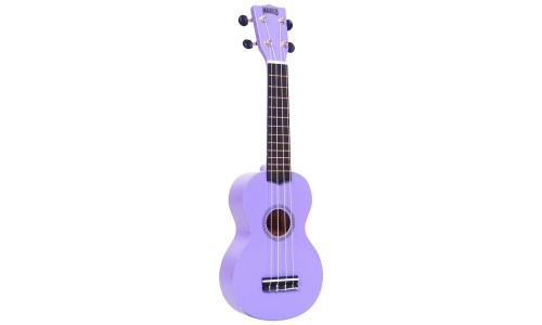 Mahalo MR1PP Ukulele Soprano M1 Rainbow "R" Series Purple with Bag