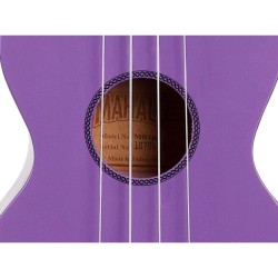 Mahalo MR1PP Ukulele Soprano M1 Rainbow "R" Series Purple with Bag