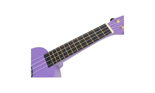 Mahalo MR1PP Ukulele Soprano M1 Rainbow "R" Series Purple with Bag