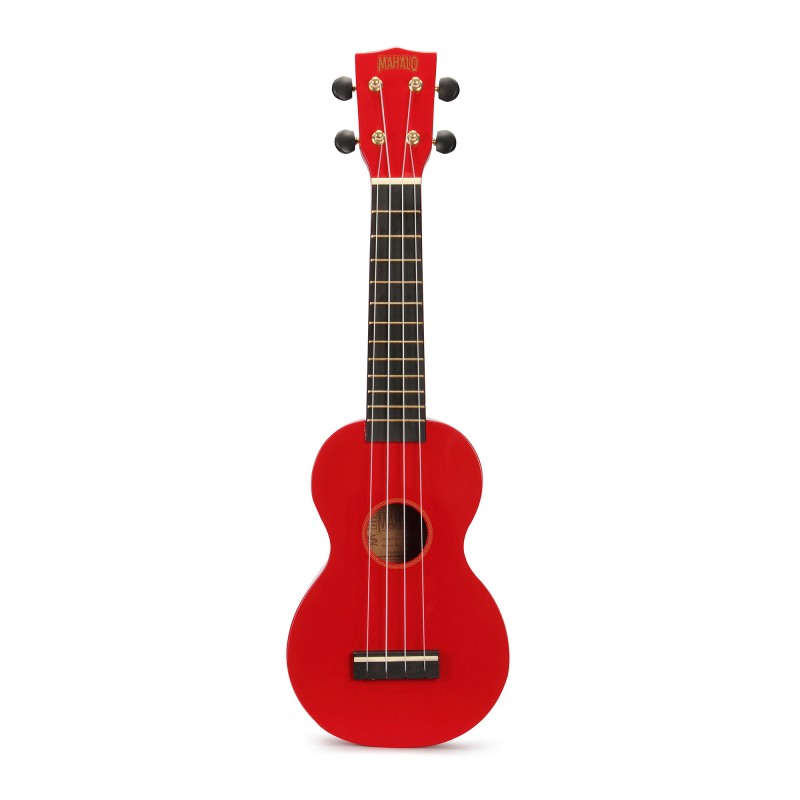 Mahalo MR1RD Ukulele Soprano M1 Rainbow "R" Series Red with Bag