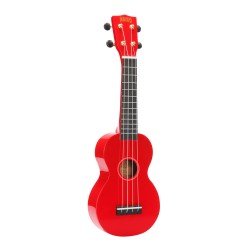 Mahalo MR1RD Ukulele Soprano M1 Rainbow "R" Series Red with Bag