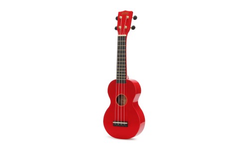 Mahalo MR1RD Ukulele Soprano M1 Rainbow "R" Series Red with Bag