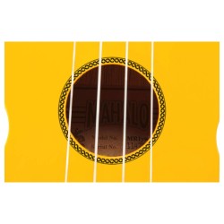 Mahalo MR1YW Ukulele Soprano M1 Rainbow "R" Series Yellow with Bag