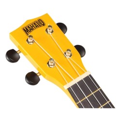 Mahalo MR1YW Ukulele Soprano M1 Rainbow "R" Series Yellow with Bag