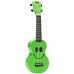 Mahalo Ukulele Soprano U-Smile Series Green with Bag