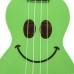 Mahalo Ukulele Soprano U-Smile Series Green with Bag
