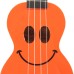 Mahalo Ukulele Soprano U-Smile Series Orange with Bag