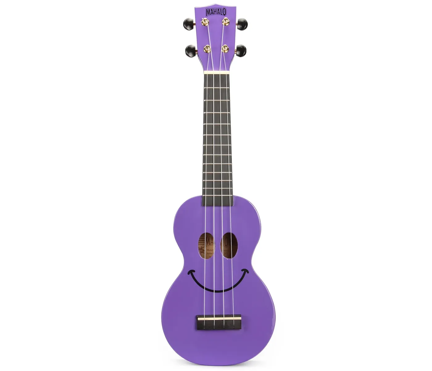 Mahalo Ukulele Soprano U-Smile Series Purple with Bag