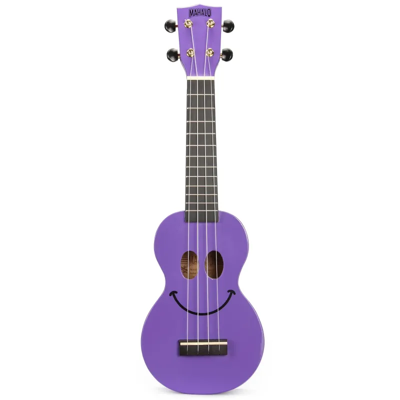 Mahalo Ukulele Soprano U-Smile Series Purple with Bag